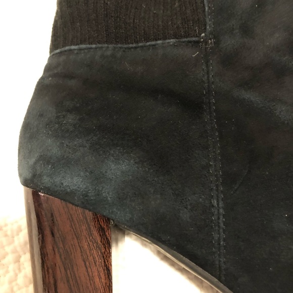 Kenneth Cole Reaction size 9 Med black booties - Picture 10 of 11